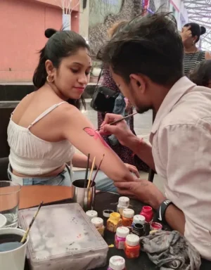 Tattoo artist for Birthday in Hyderabad Tattoo artist for Birthday Party in Hyderabad