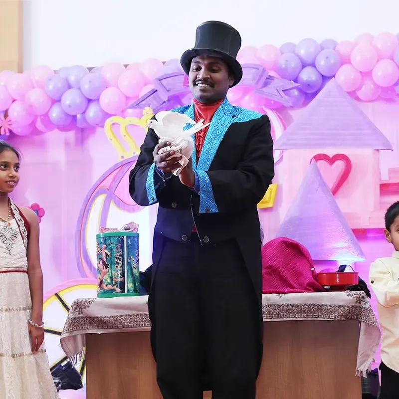 Magician for birthday party in Mysore