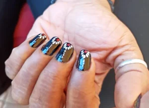 Nail artist in Mysore for womens day