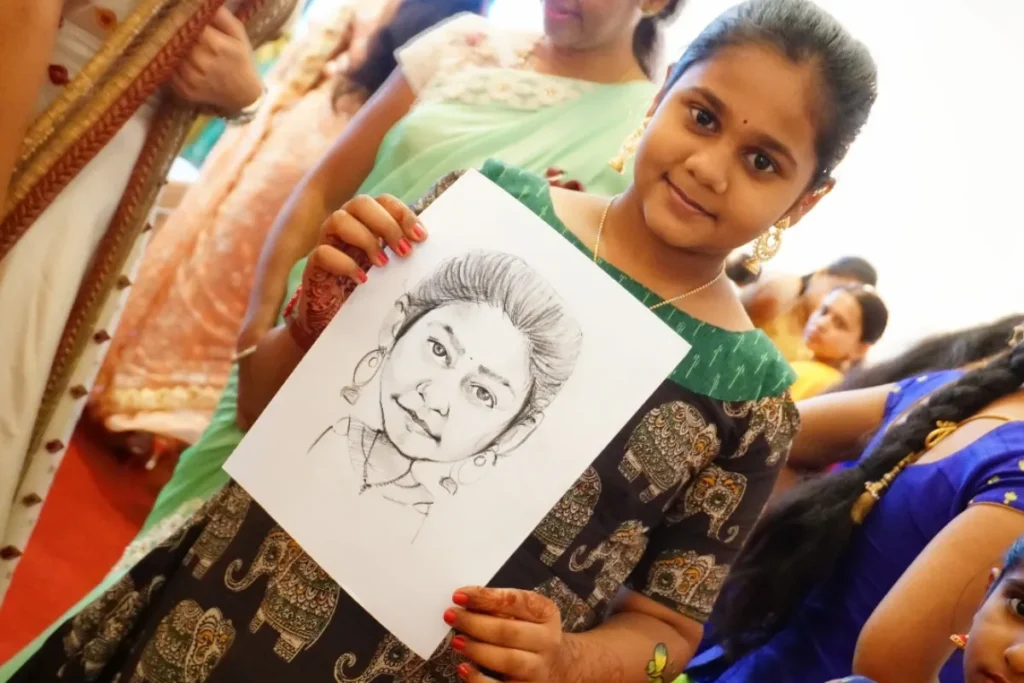 Portrait artist in mumbai