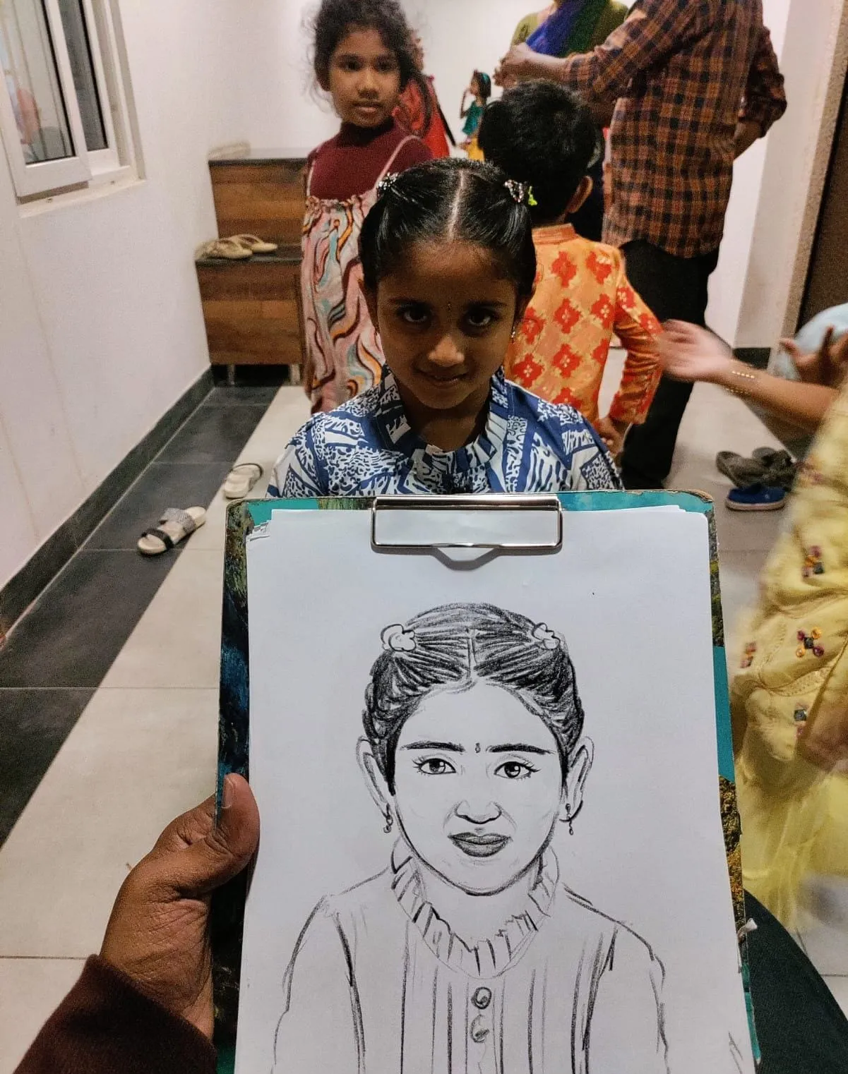 Portrait artist in Vijayawada
