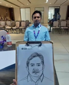 Portrait artist in Noida
