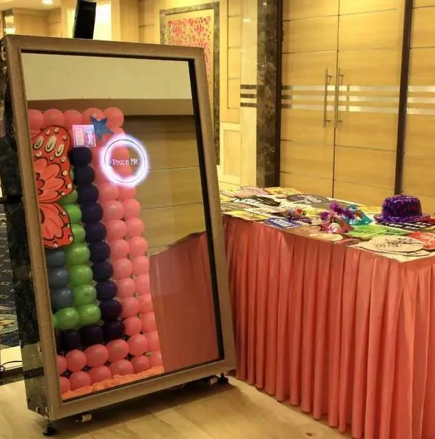 magic mirror photo booth for birthday party