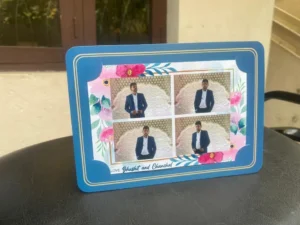 photobooth card photo frame