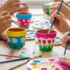 pot painting in hyderabad Pot Painting Activity