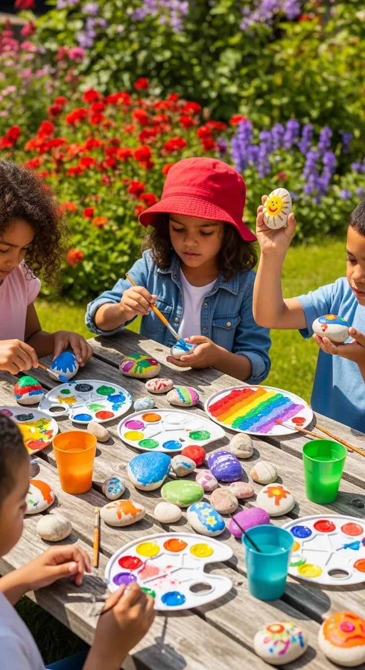 Stone Painting Activity