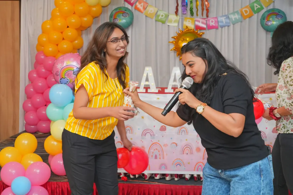 Anchor for birthday party in Mysore