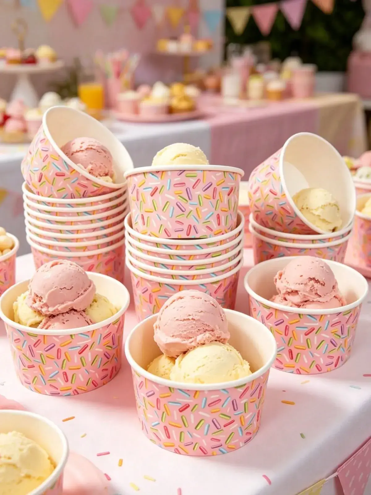 ice cream for birthday party